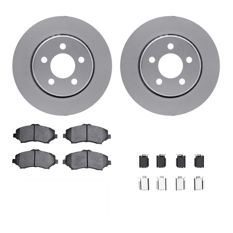Dynamic Friction 4312-42016 Disc Brake Kit - Front