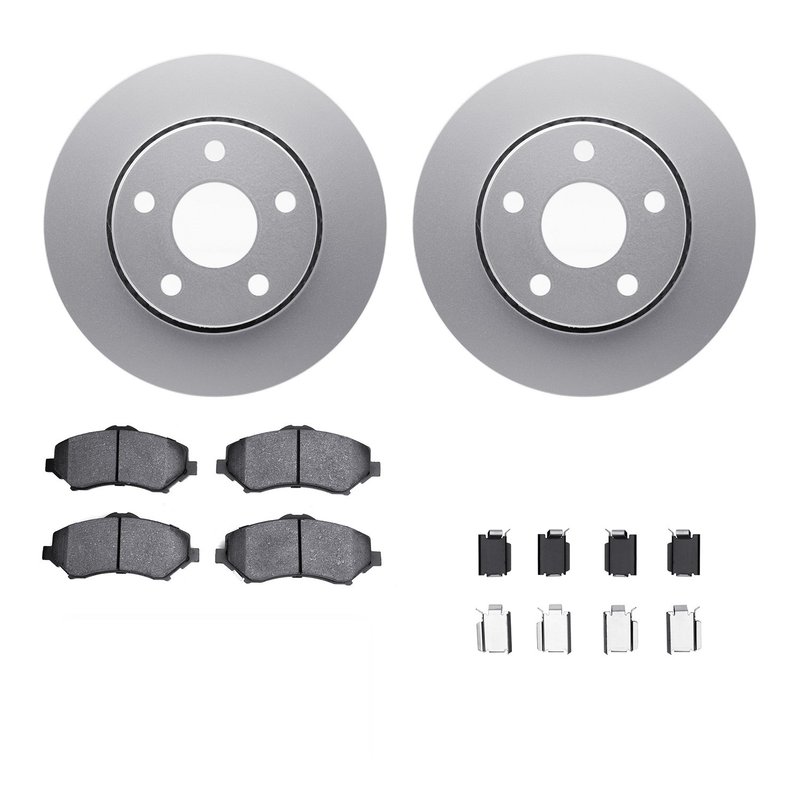 Dynamite Friction 4312-42018 Disc Brake Kit - Front