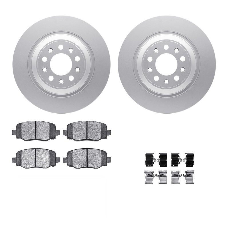 Dynamite Friction 4312-42030 Disc Brake Kit - Rear