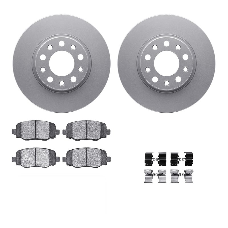 Dynamite Friction 4312-42031 Disc Brake Kit - Rear