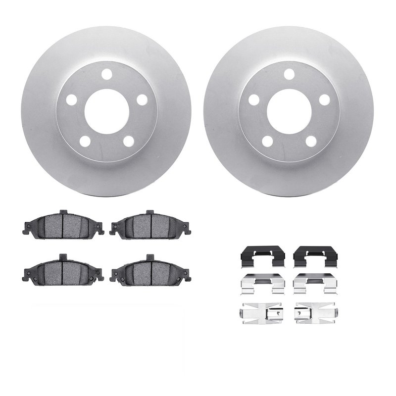 Dynamic Friction 4312-47017 Disc Brake Kit - Front