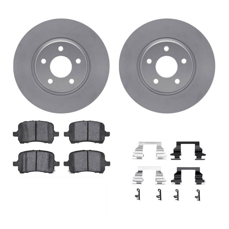Dynamic Friction 4312-53003 Disc Brake Kit - Front
