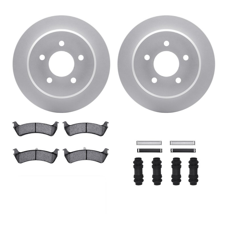 Dynamic Friction 4312-54036 Disc Brake Kit - Rear