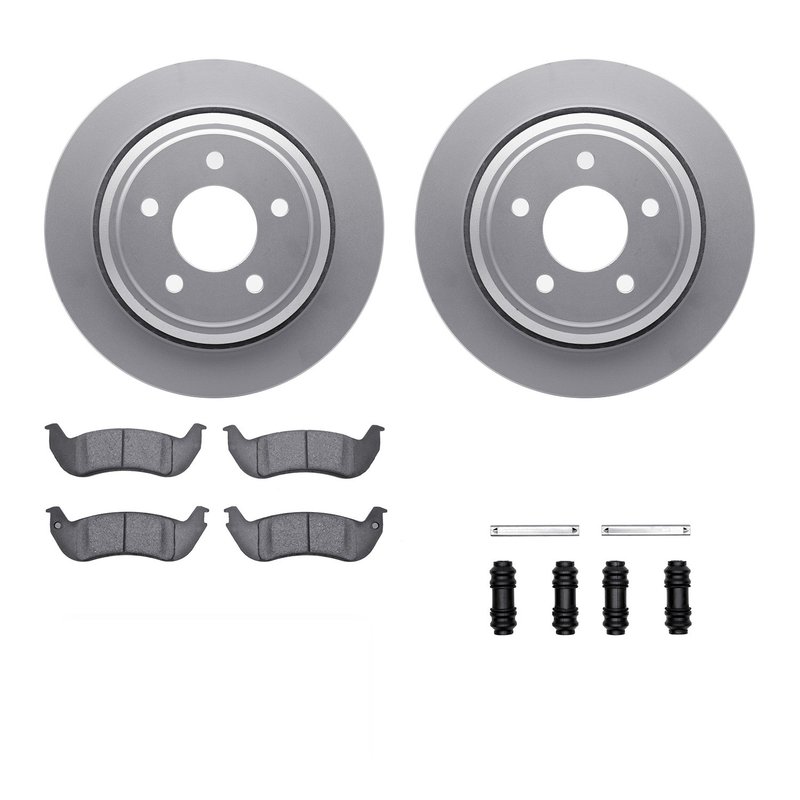 Dynamite Friction 4312-54064 Disc Brake Kit - Rear