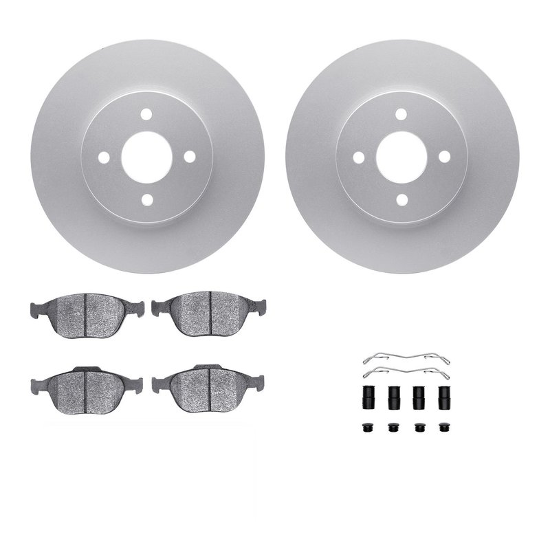 Dynamic Friction 4312-54069 Disc Brake Kit - Front