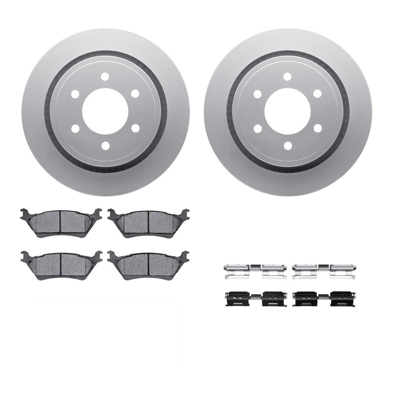 Dynamite Friction 4312-54121 Disc Brake Kit - Rear