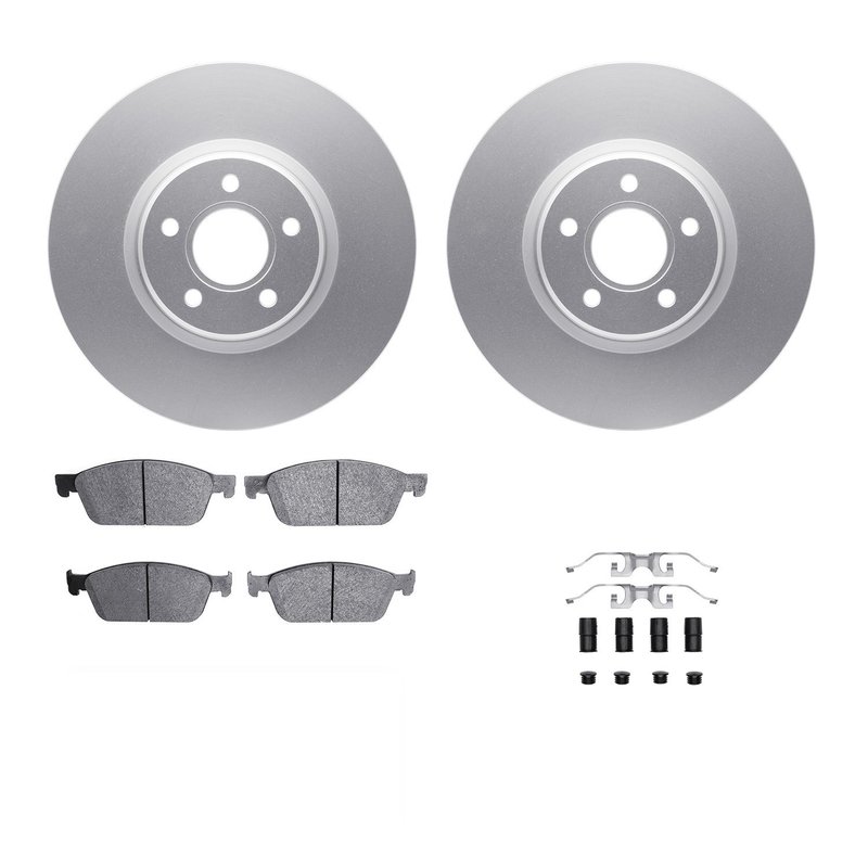 Dynamite Friction 4312-54138 Disc Brake Kit - Front