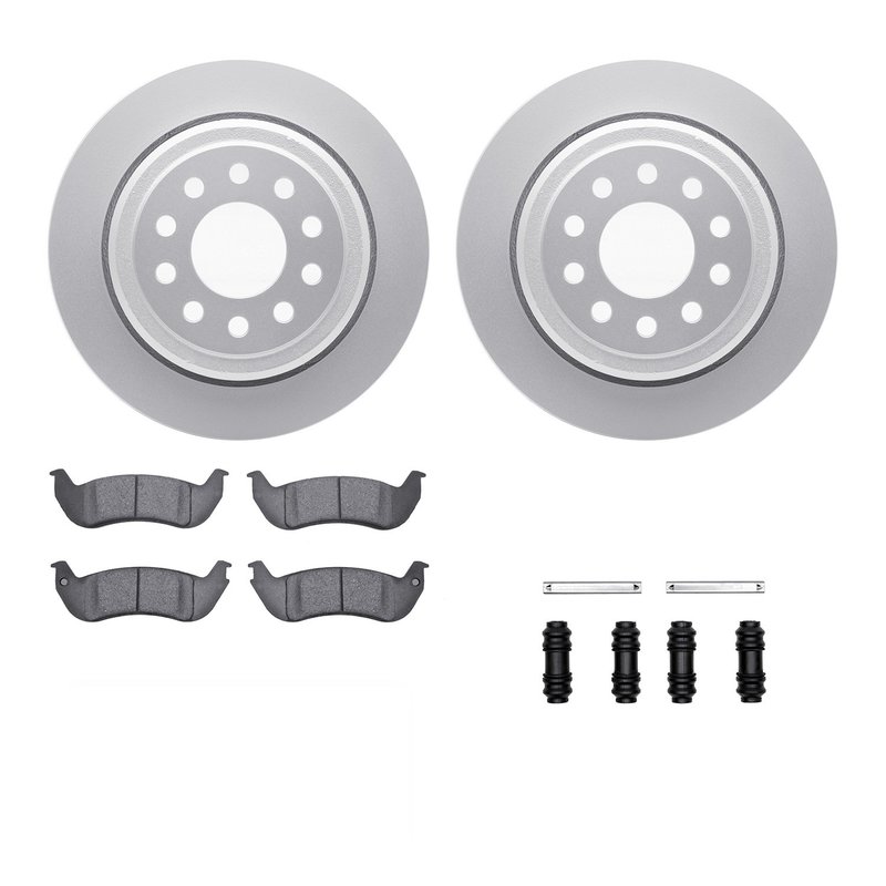 Dynamite Friction 4312-55002 Disc Brake Kit - Rear