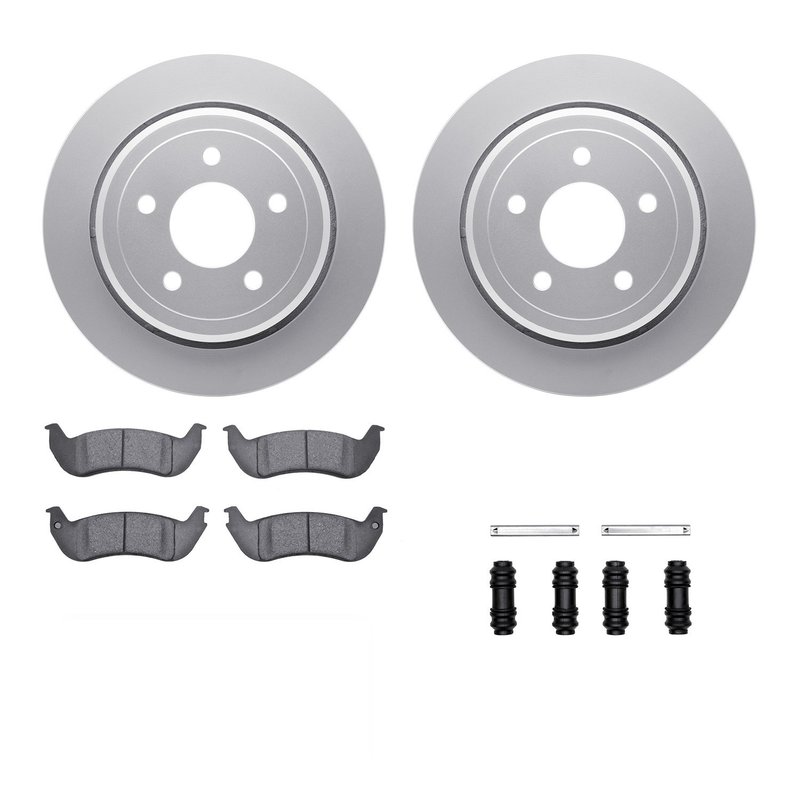 Dynamite Friction 4312-56005 Disc Brake Kit - Rear