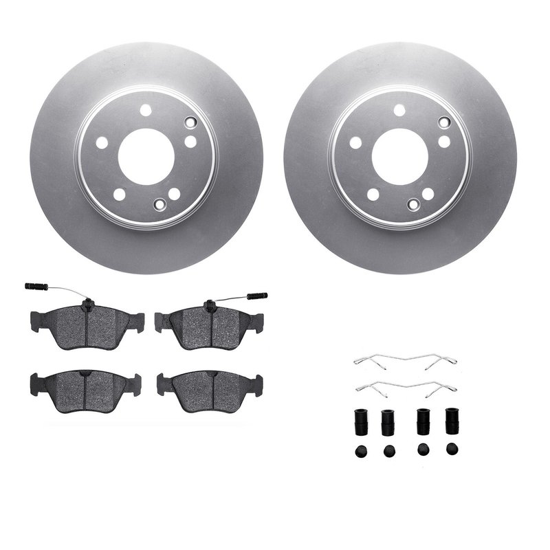 Dynamic Friction 4312-63024 Disc Brake Kit - Front