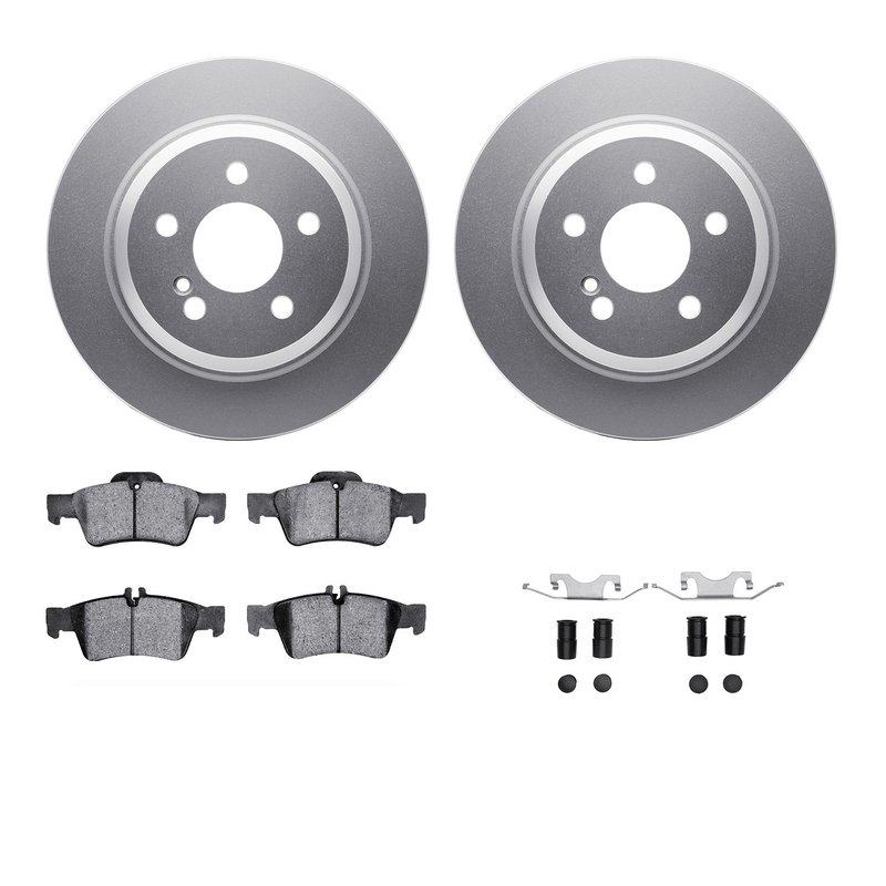 Dynamite Friction 4312-63049 Disc Brake Kit - Rear