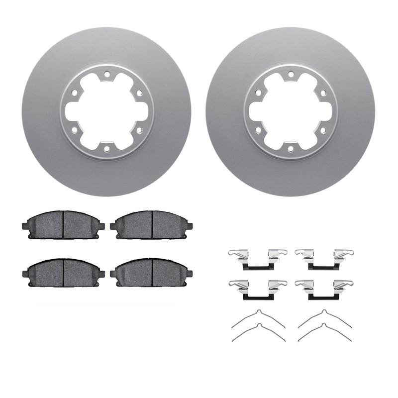 Dynamic Friction 4312-67014 Disc Brake Kit - Front