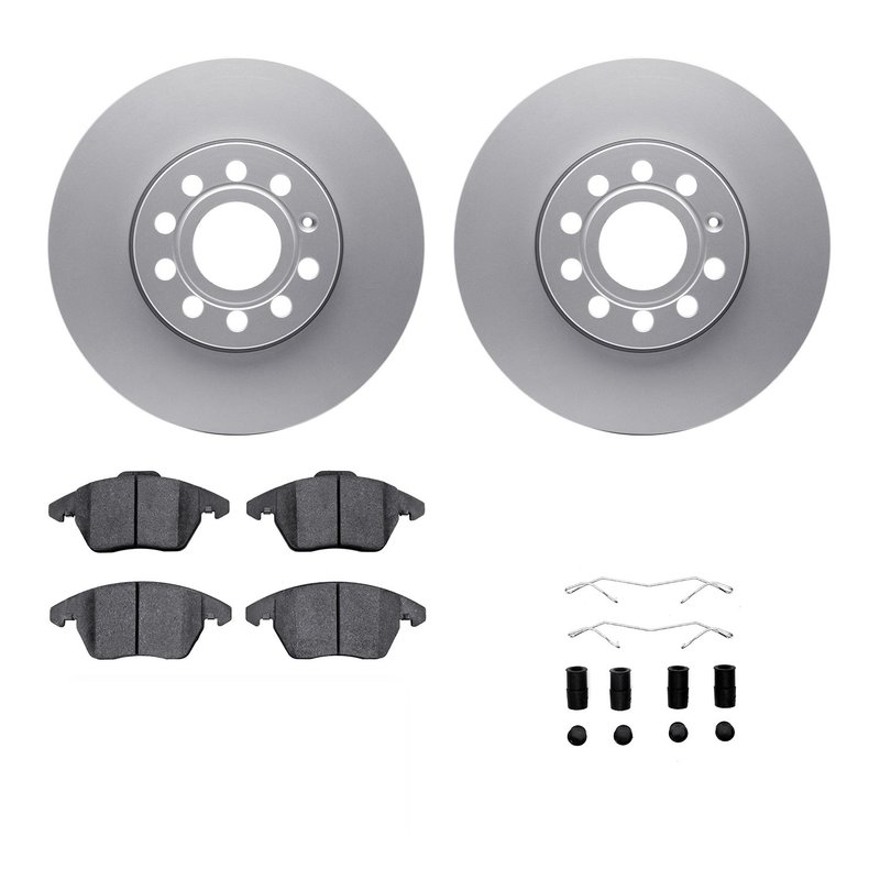 Dynamic Friction 4312-74035 Disc Brake Kit - Front