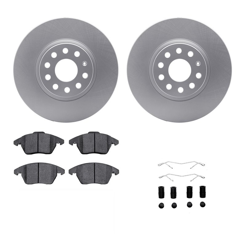 Dynamic Friction 4312-74036 Disc Brake Kit - Front