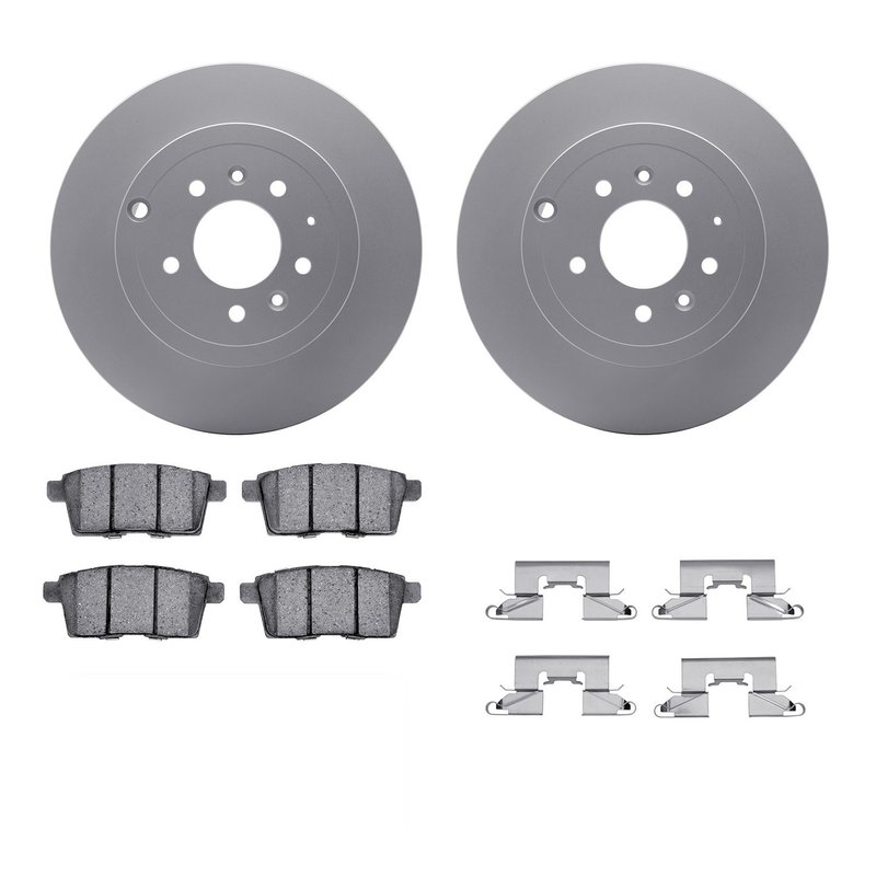 Dynamite Friction 4312-80029 Disc Brake Kit - Rear