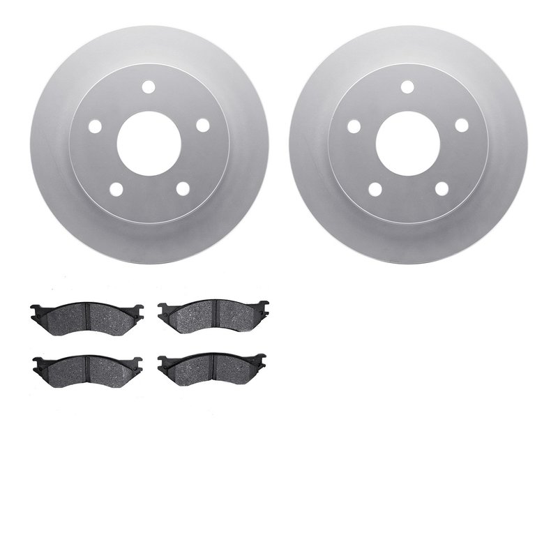 Dynamite Friction 4402-40008 Disc Brake Kit - Front