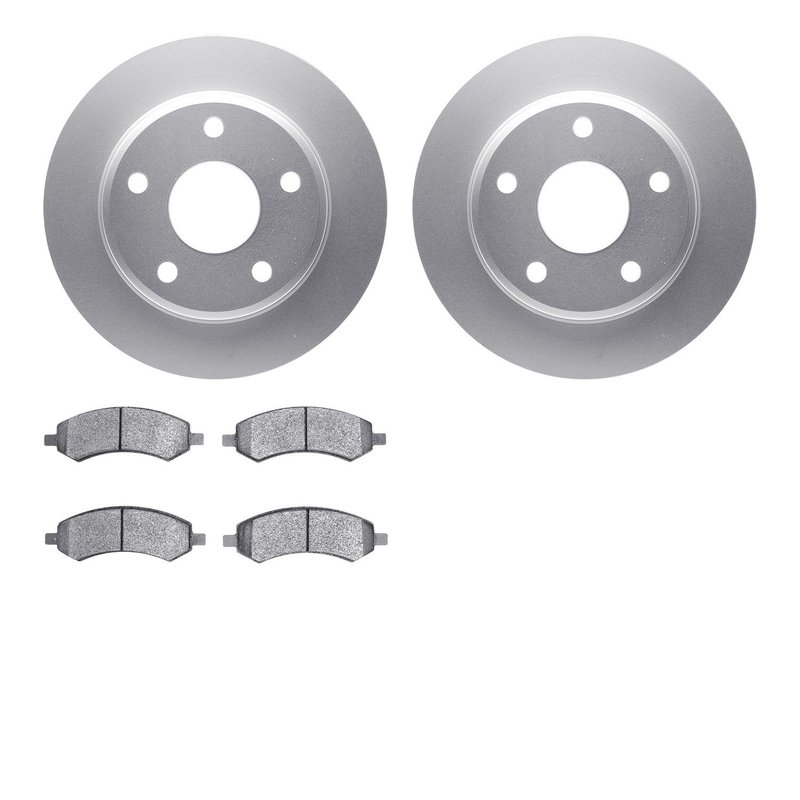 Dynamite Friction 4402-40016 Disc Brake Kit - Front