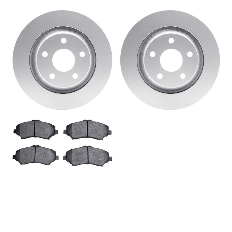 Dynamite Friction 4402-42029 Disc Brake Kit - Front