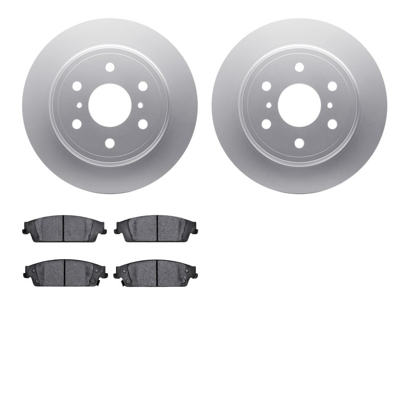 Dynamite Friction 4402-48027 Disc Brake Kit - Rear