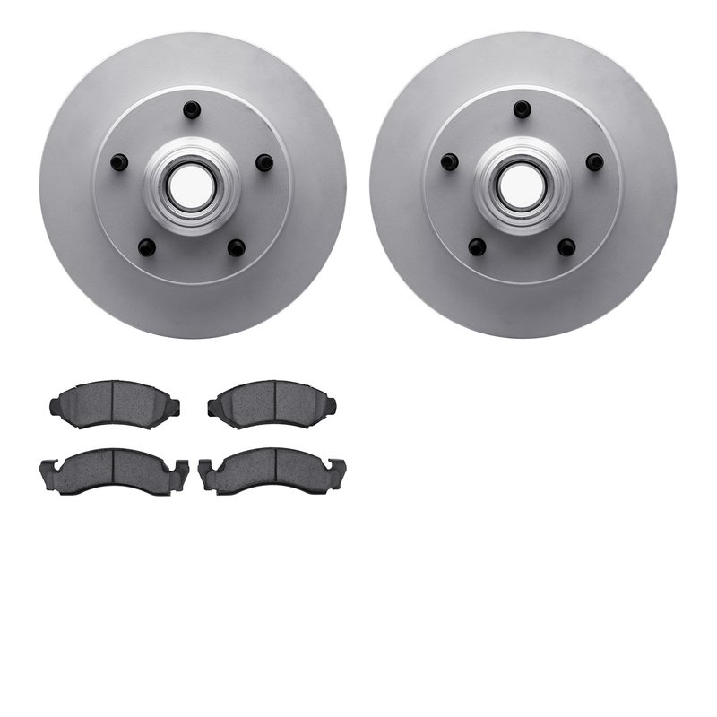 Dynamite Friction 4402-54002 Disc Brake Kit - Front