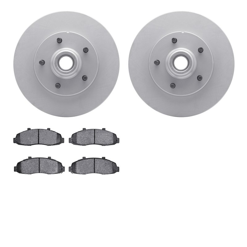 Dynamite Friction 4402-54016 Disc Brake Kit - Front