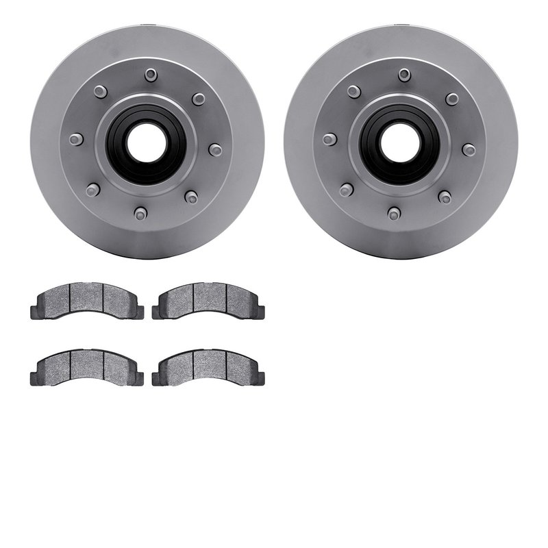 Dynamite Friction 4402-54026 Disc Brake Kit - Front