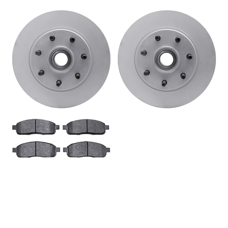 Dynamite Friction 4402-54046 Disc Brake Kit - Front