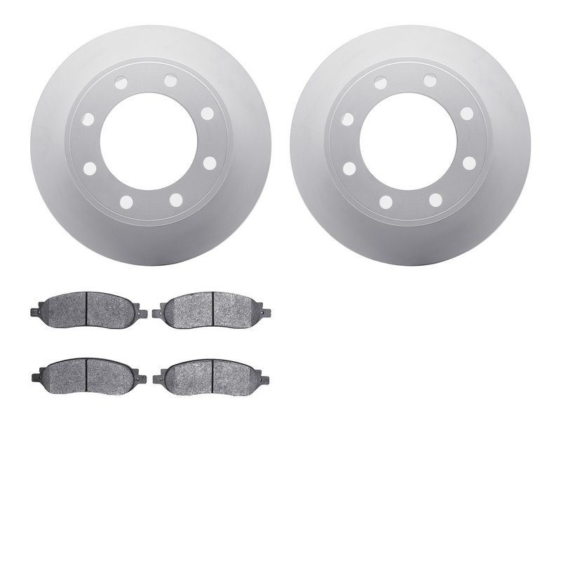 Dynamite Friction 4402-54056 Disc Brake Kit - Rear