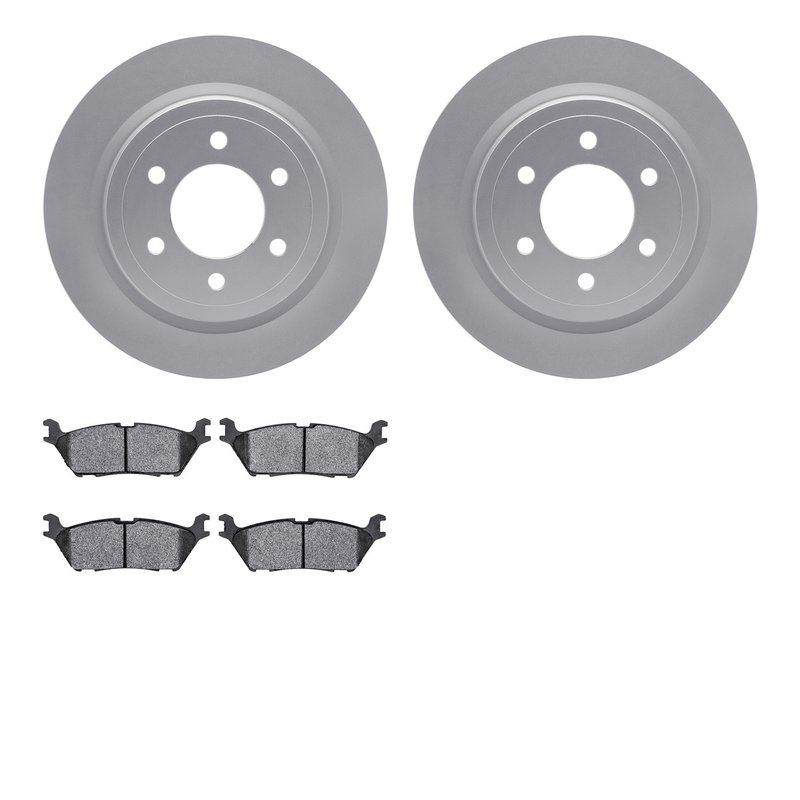 Dynamite Friction 4402-54079 Disc Brake Kit - Rear