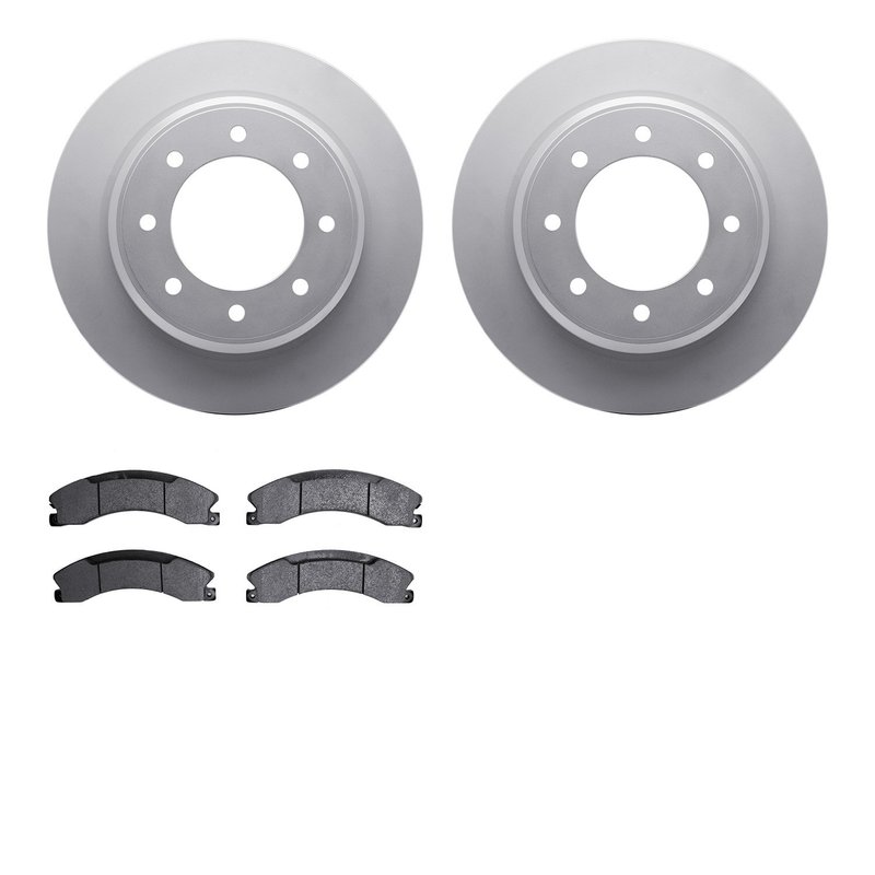 Dynamite Friction 4402-67006 Disc Brake Kit - Rear