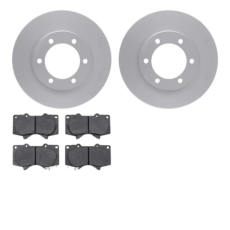 Dynamite Friction 4402-76008 Disc Brake Kit - Front