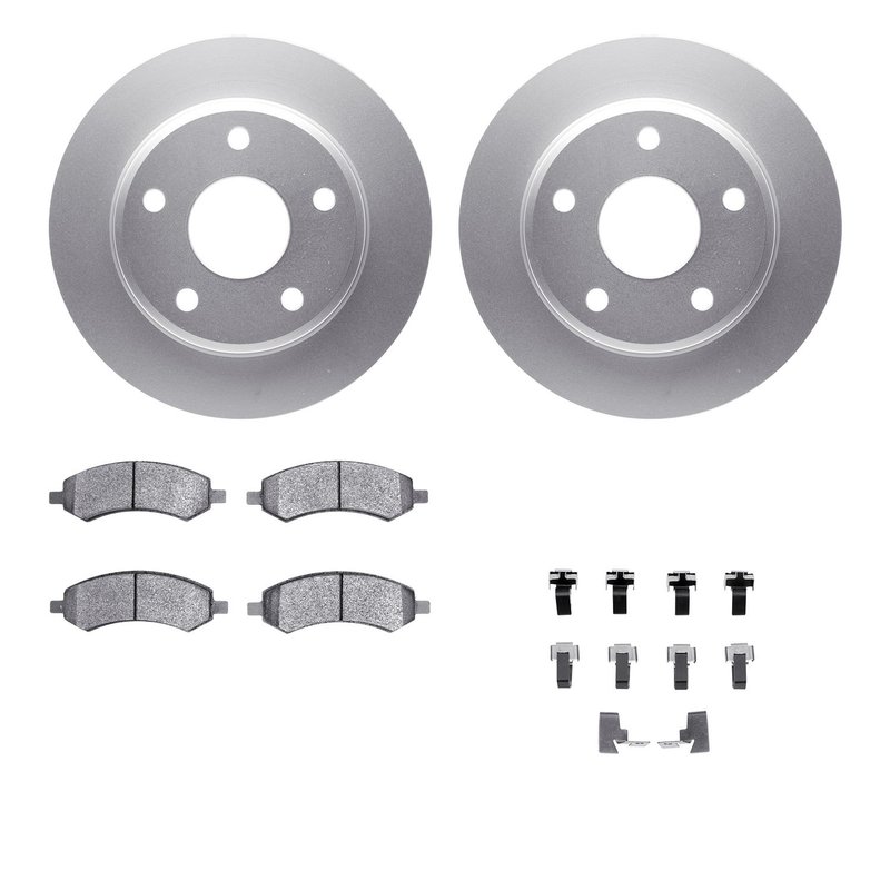 Dynamite Friction 4412-40015 Disc Brake Kit - Front
