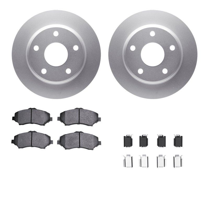 Dynamite Friction 4412-40017 Disc Brake Kit - Front