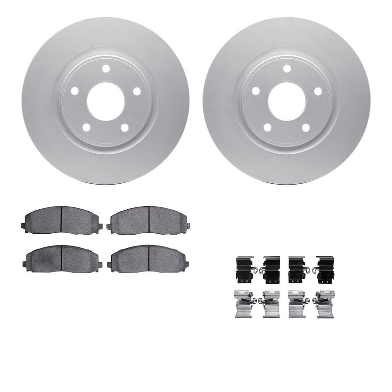Dynamite Friction 4412-40019 Disc Brake Kit - Front