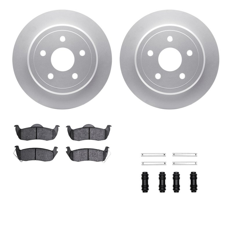 Dynamite Friction 4412-42002 Disc Brake Kit - Rear