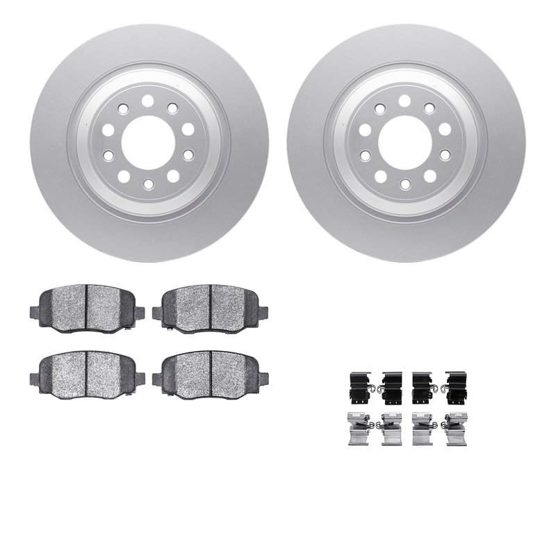 Dynamite Friction 4412-42012 Disc Brake Kit - Rear