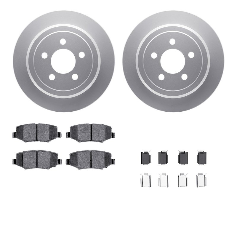 Dynamite Friction 4412-42017 Disc Brake Kit - Rear