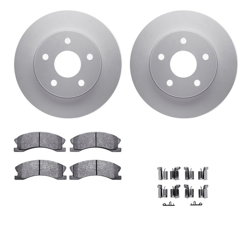 Dynamite Friction 4412-42024 Disc Brake Kit - Front