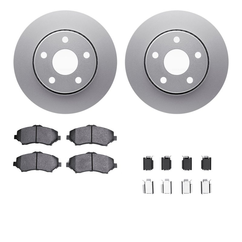 Dynamite Friction 4412-42029 Disc Brake Kit - Front