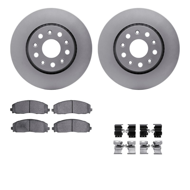 Dynamite Friction 4412-42031 Disc Brake Kit - Front