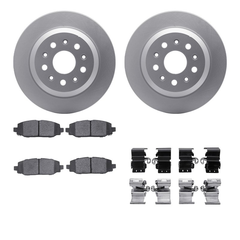 Dynamite Friction 4412-42034 Disc Brake Kit - Rear