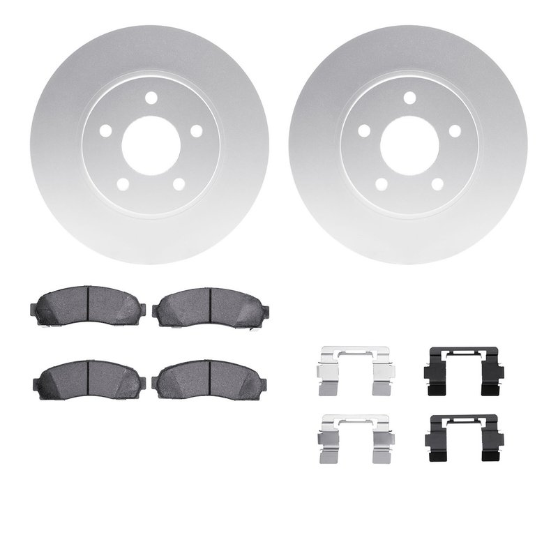 Dynamite Friction 4412-47006 Disc Brake Kit - Front
