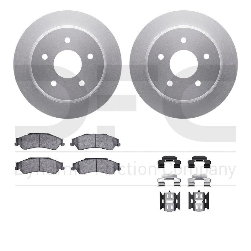 Dynamite Friction 4412-48010 Disc Brake Kit - Rear