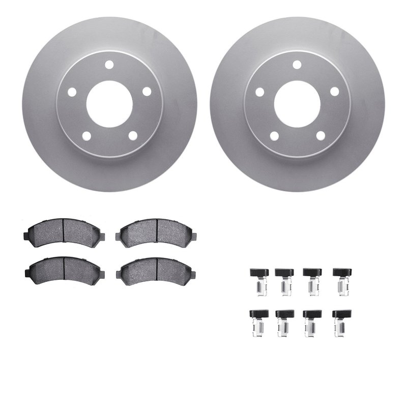 Dynamite Friction 4412-48011 Disc Brake Kit - Front