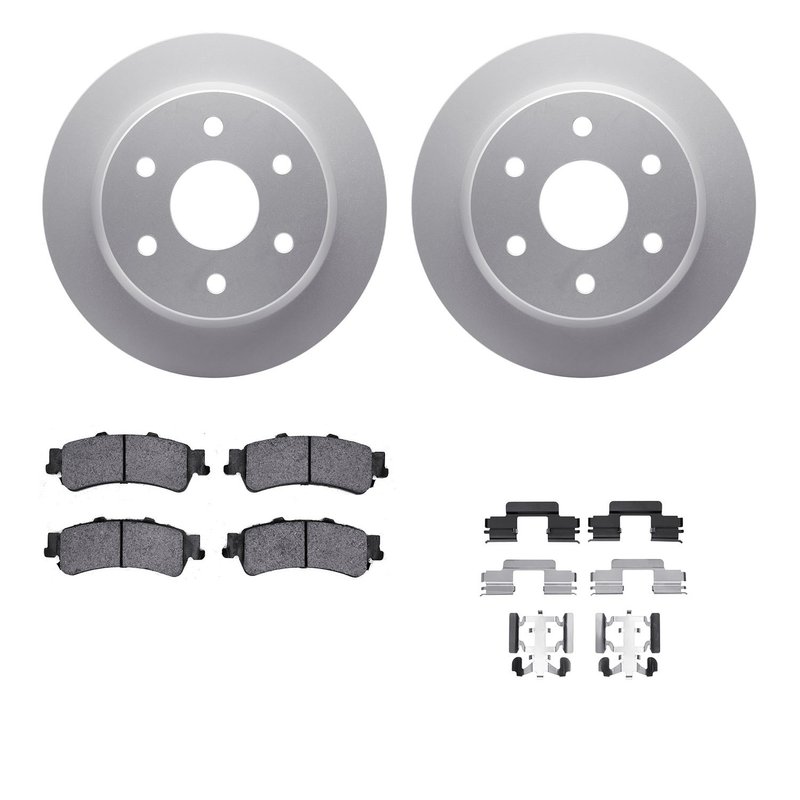 Dynamite Friction 4412-48013 Disc Brake Kit - Rear
