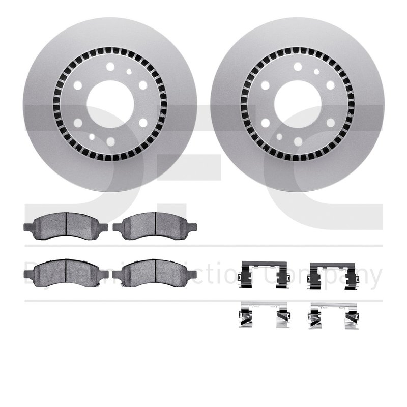 Dynamite Friction 4412-48026 Disc Brake Kit - Front