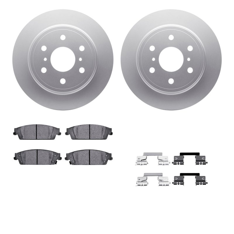 Dynamic Friction 4412-48028 Disc Brake Kit - Rear