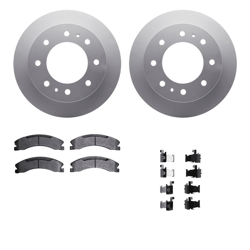 Dynamite Friction 4412-48033 Disc Brake Kit - Rear