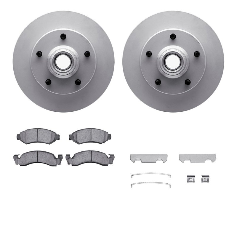 Dynamite Friction 4412-54002 Disc Brake Kit - Front