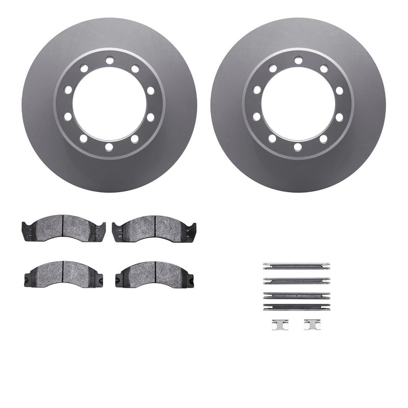 Dynamite Friction 4412-54007 Disc Brake Kit - Front